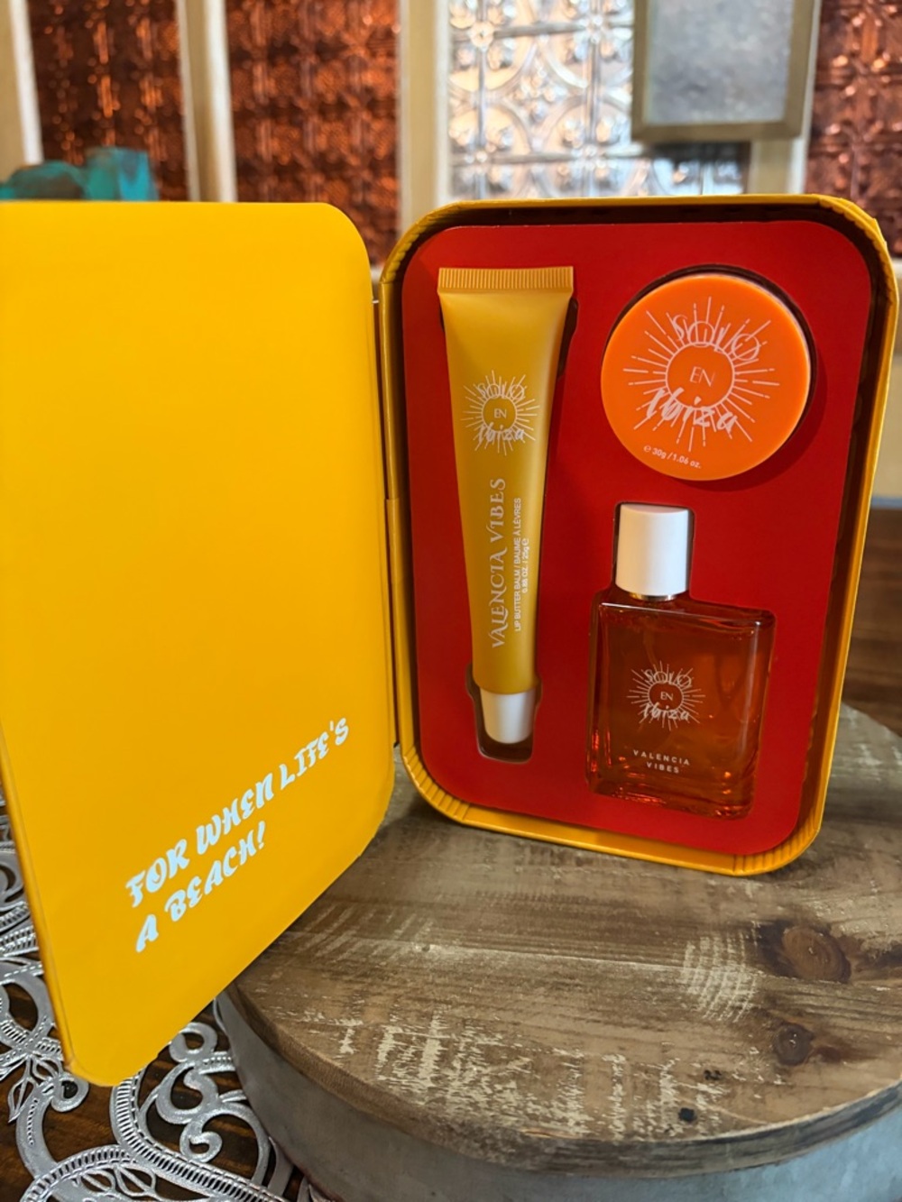 Solo in Ibiza Valencia Vibes Body & Lip Set
NEW Perfume/ Body Butter / Lip Balm